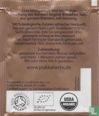 lively english breakfast tee mit ginseng  - Afbeelding 2