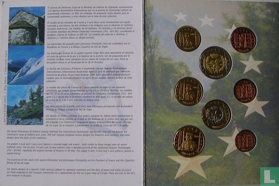 Andorra euro proefset 2003 - Bild 2
