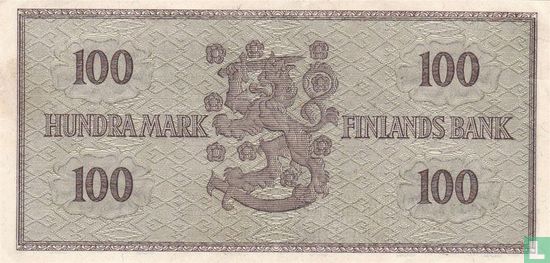 Finlande 100 Markkaa 1955 - Image 2
