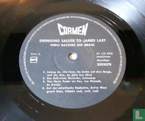Swinging Salute to James Last - Afbeelding 3