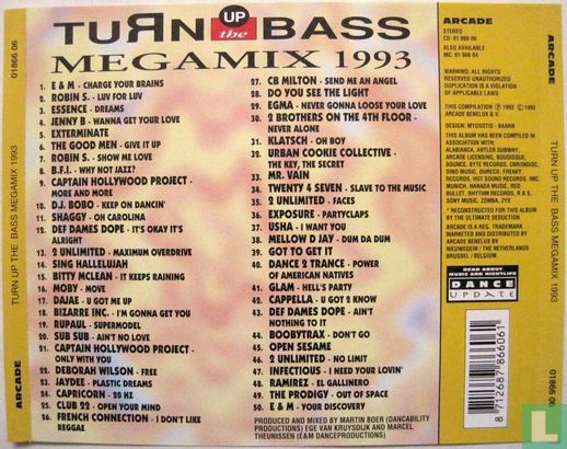 Turn up the Bass Megamix 1993 - Bild 2
