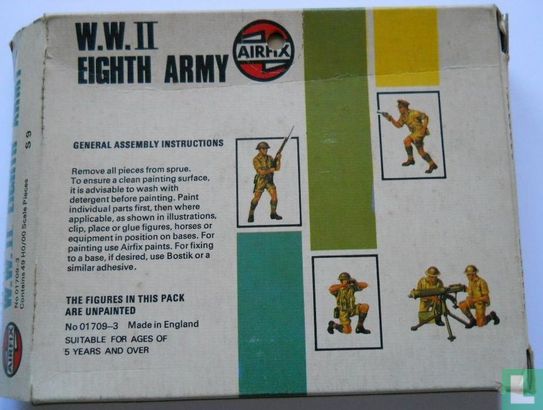 W.W. II Eight Army - Afbeelding 2