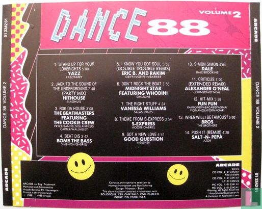 Dance '88 Volume 2 - Afbeelding 2