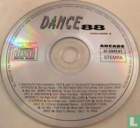 Dance '88 Volume 2 - Afbeelding 3