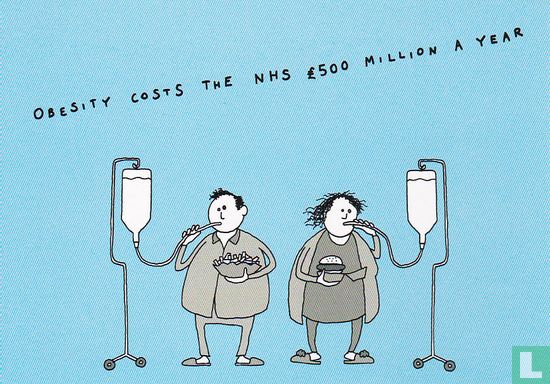 Carte Blanche Obesity "Obesity costs the NHS..." - Afbeelding 1