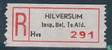 Hilversum Insp.Bel. 1e Afd. Hvs 