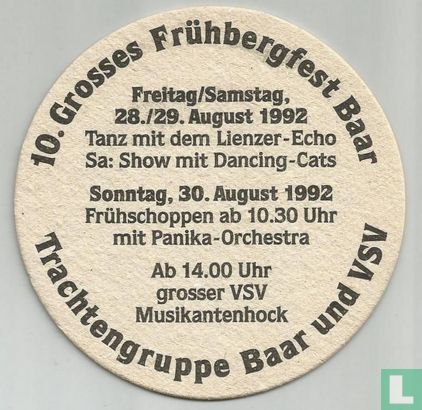 10.Grosses Frühbergfest Baar - Image 1