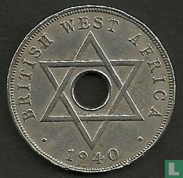 British West Africa 1 penny 1940 (without mintmark) - Image 1