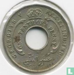 Afrique de l'Ouest britannique 1/10 penny 1911 - Image 2