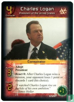 Charles Logan - President of the United States