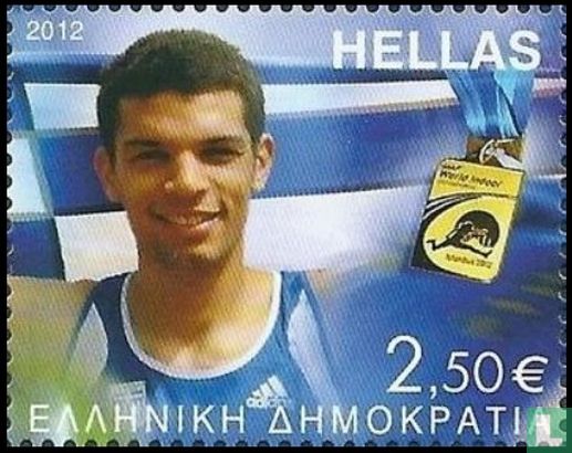 Gold Medal high jump 