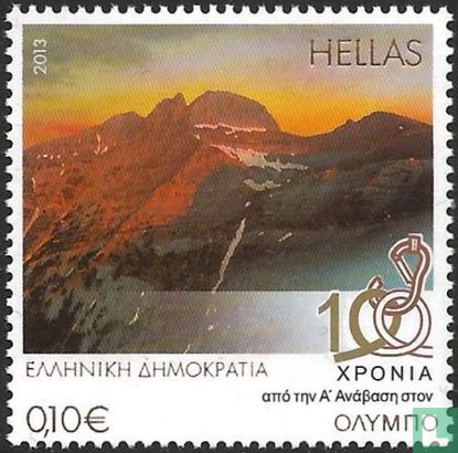 100 Jahre erste Aufstieg von Olympus