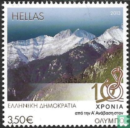 100 jaar 1e beklimming van de Olympus  