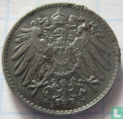 German Empire 5 pfennig 1916 (A) - Image 2