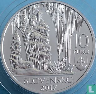 Slowakei 10 Euro 2017 "Caves of Slovak Karst" - Bild 1