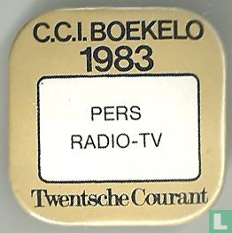 C.C.I. Boekelo 1983 - Pers Radio-TV
