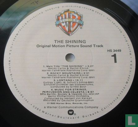 The Shining (Original Motion Picture Soundtrack) - Afbeelding 3