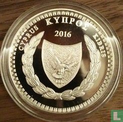 Chypre 5 euro 2016 (BE) "150th anniversary of the birth of the poet Dimitris Lipertis" - Image 1
