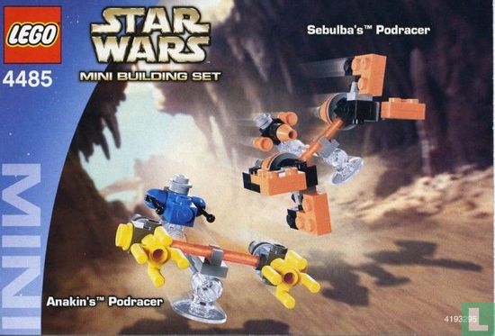 Lego 4485 Sebulba's Podracer & Anakin's Podracer - Mini