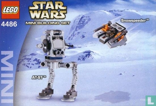 Lego 4486 AT-ST & Snowspeeder - Mini