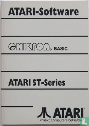 Atari Software Omikron Basic - Image 1