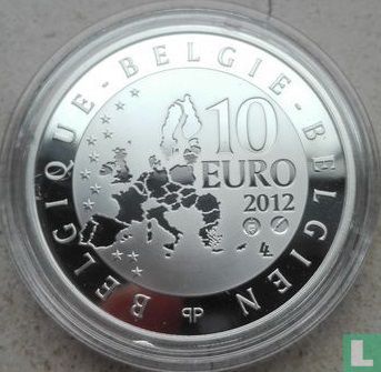 Belgique 10 euro 2012 (BE) "Paul Delvaux - 30 years St. Idesbald Museum" - Image 1