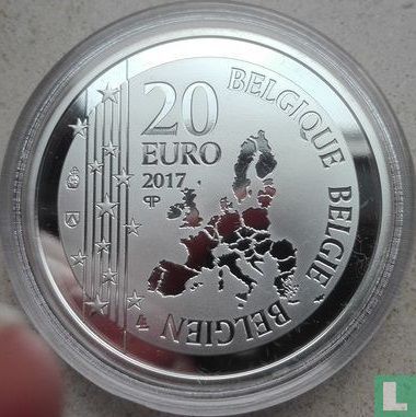 Belgium 20 euro 2017 (PROOF) "Death of Toots Thielemans" - Image 1