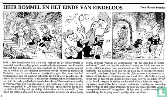 Heer Bommel en het einde van eindeloos - Afbeelding 1
