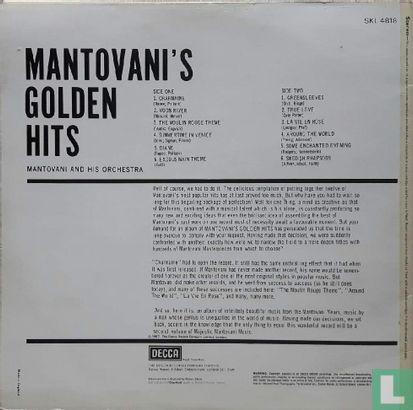 Mantovani's Golden Hits - Afbeelding 2