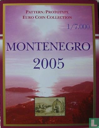 Montenegro euro proefset 2005 - Afbeelding 1