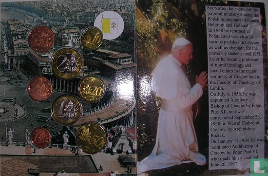Vaticaan euro proefset 2004 "The Holy Father" - Afbeelding 3