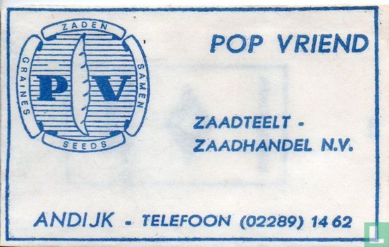 Pop Vriend Zaadteelt - Zaadhandel N.V. - Afbeelding 1