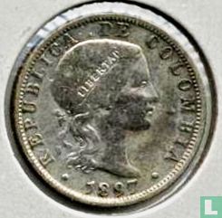 Kolumbien 10 Centavo 1897 - Bild 1
