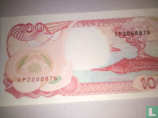Indonésie 100 rupiah 1993 remplacement - Image 2