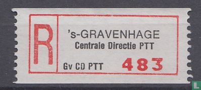 's-GRAVENHAGE Centrale Directie Gv CD PTT