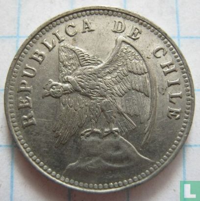 Chili 5 centavos 1938 - Afbeelding 2