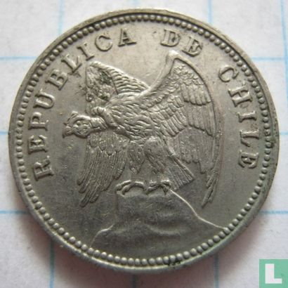 Chili 5 centavos 1937 - Afbeelding 2