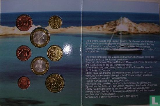 Balearen euro proefset 2004 - Afbeelding 3