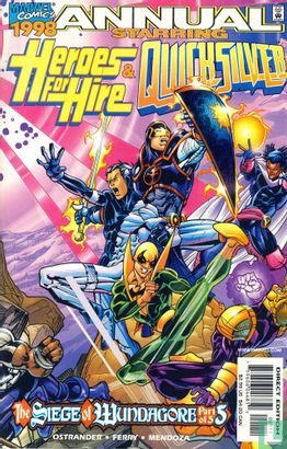Heroes for Hire & Quicksilver Annual - Image 1
