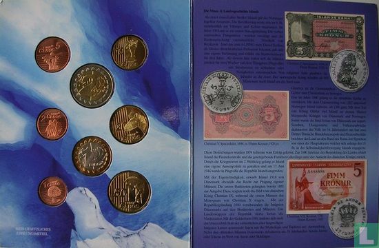 IJsland euro proefset 2004 - Afbeelding 3