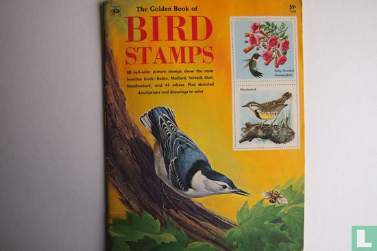 The Golden Book of bird stamps - Image 1