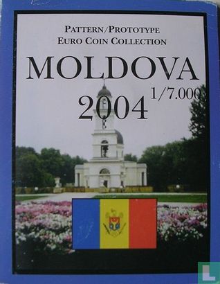 Moldavië euro proefset 2004 - Afbeelding 1
