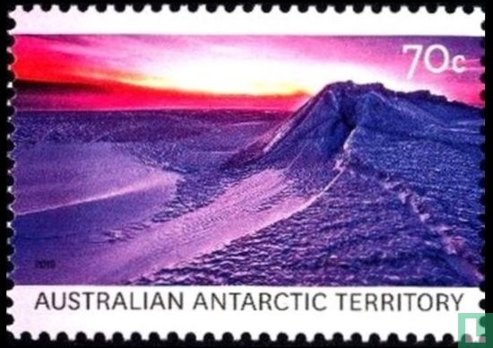 Kleuren van Australisch Antarctica 