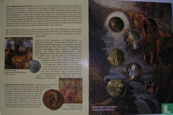 Zwitserland euro proefset 2003 - Bild 2