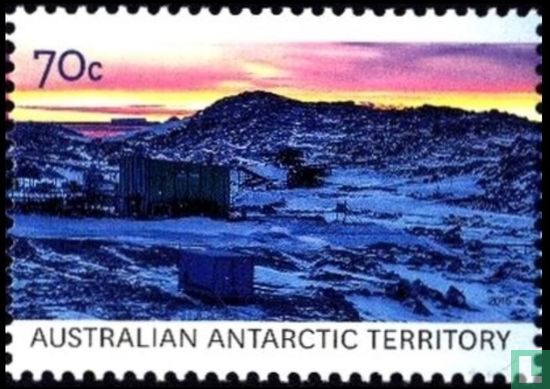 Kleuren van Australisch Antarctica 