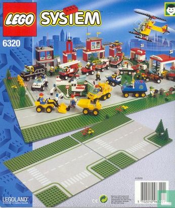 Lego 6320 T-Road Plates