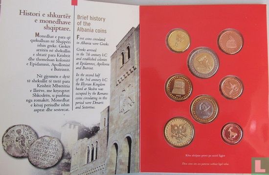 Albanië euro proefset 2004 - Afbeelding 2