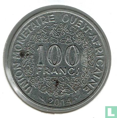 États d'Afrique de l'Ouest 100 francs 2014 - Image 1