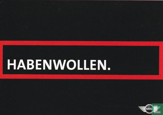 05099 - Mini, Bonn "Habenwollen"   - Afbeelding 1