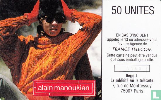 Alain Manoukian Bonne Année 1989 - Image 2